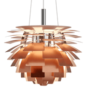 PH Artichoke Pendant hanging lamps Louis Poulsen Copper 