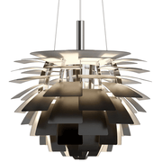 PH Artichoke Warm Dim LED Pendant hanging lamps Louis Poulsen Black 0-10V 