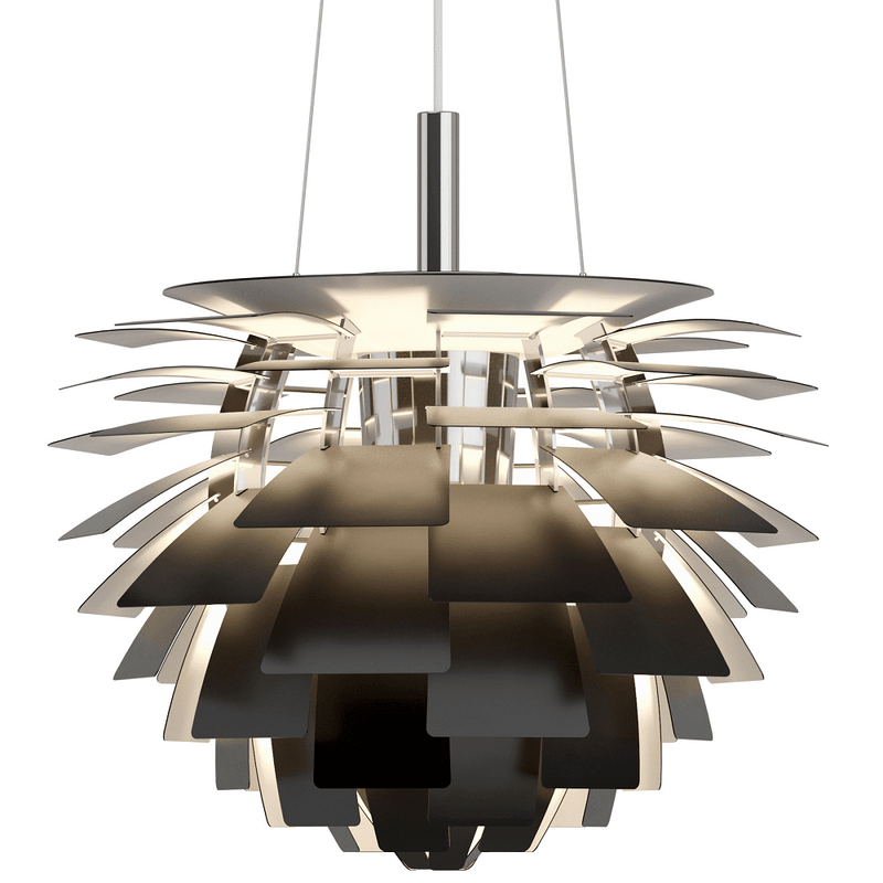 PH Artichoke Warm Dim LED Pendant hanging lamps Louis Poulsen Black 0-10V 