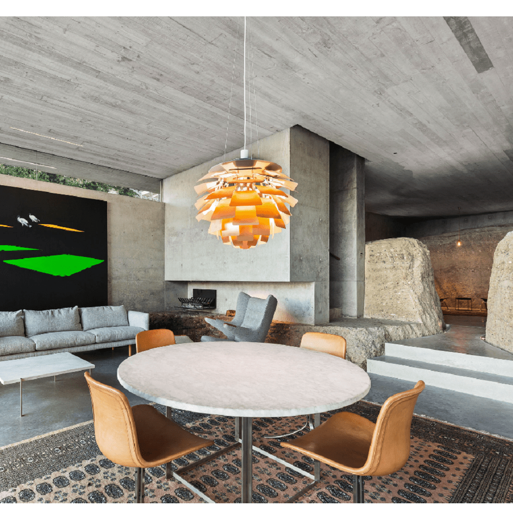 PH Artichoke Warm Dim LED Pendant hanging lamps Louis Poulsen 