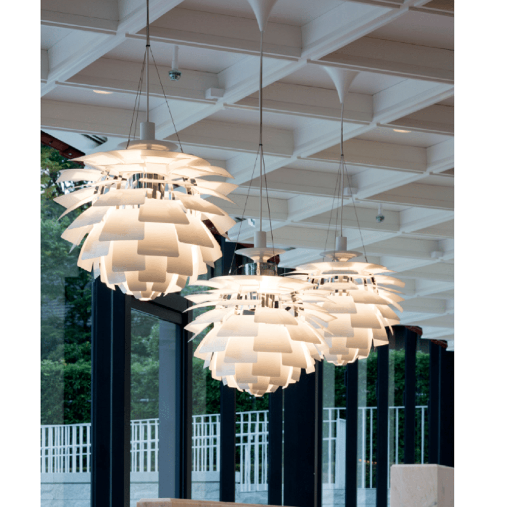 PH Artichoke Warm Dim LED Pendant hanging lamps Louis Poulsen 