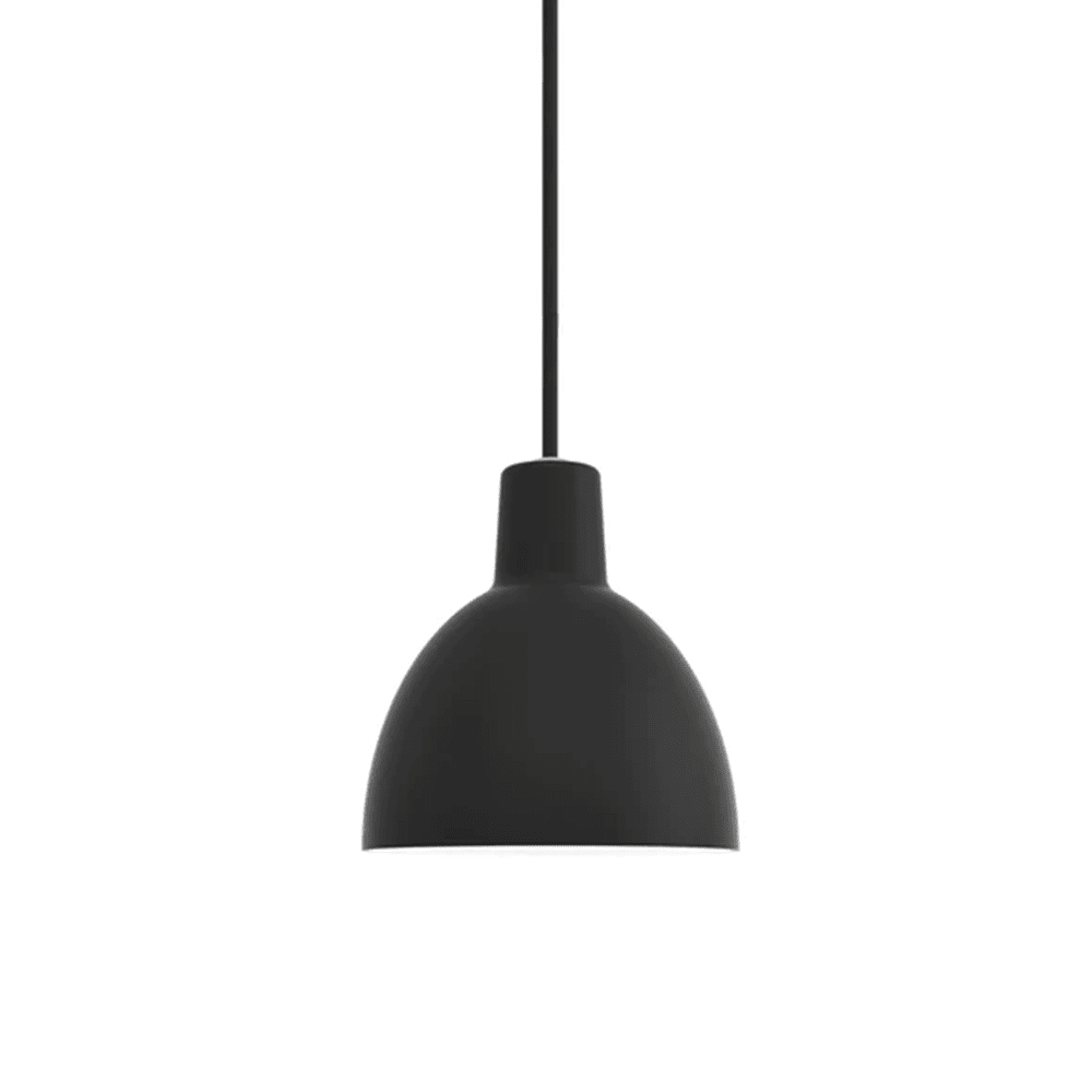 Toldbod Pendant Light hanging lamps Louis Poulsen Extra Small - Black 