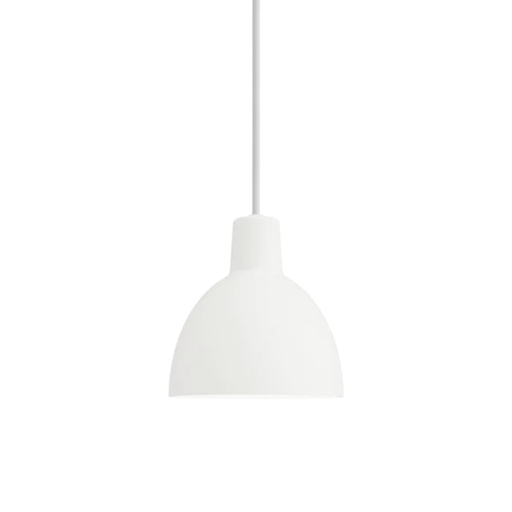 Toldbod Pendant Light hanging lamps Louis Poulsen Extra Small - White 