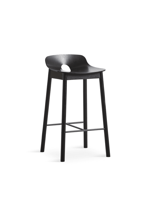 Mono Counter Chair counter stool Woud Black Painted Ash 