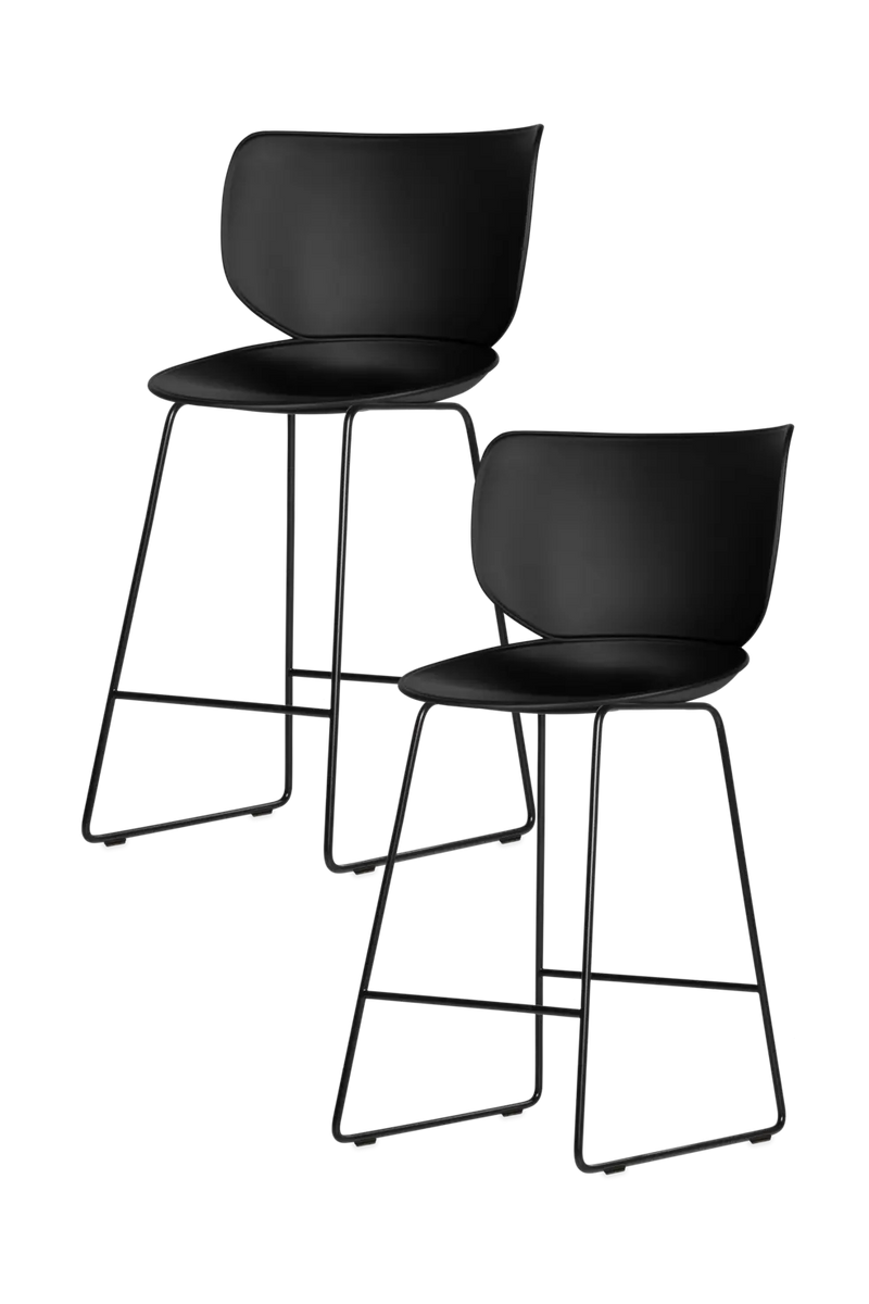 Hana Bar Stool Un-Upholstered Set of 2