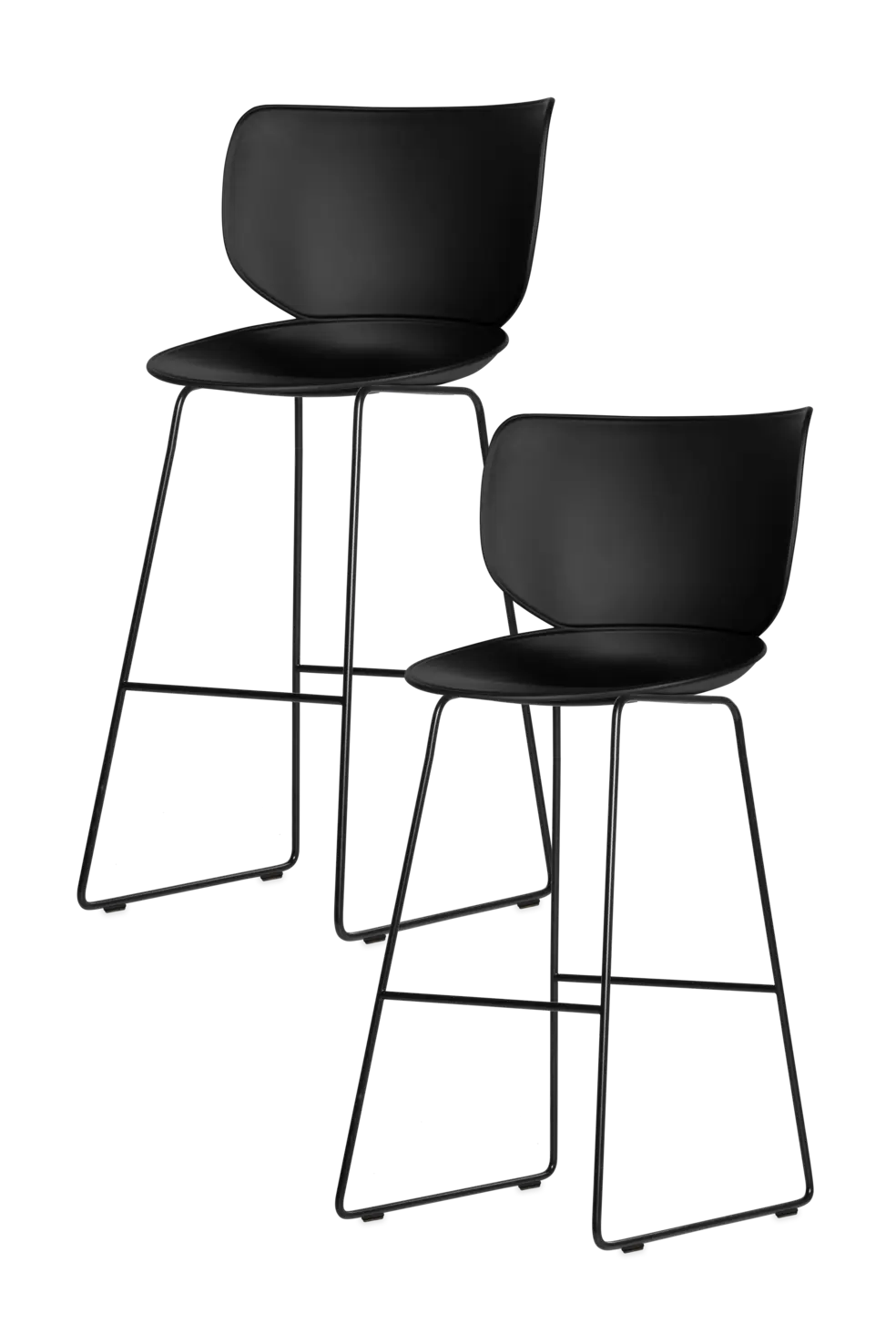 Hana Bar Stool Un-Upholstered Set of 2