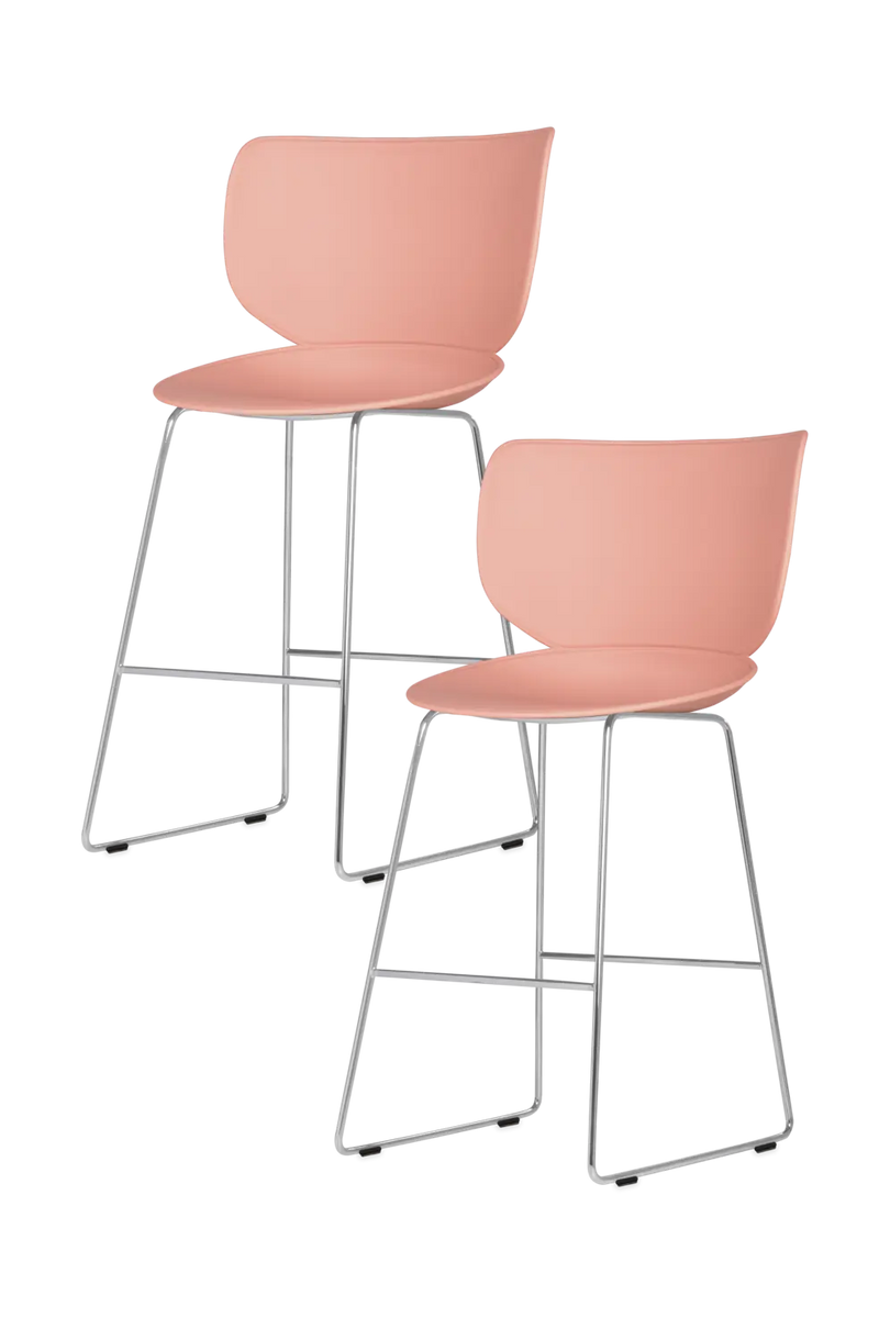 Hana Bar Stool Un-Upholstered Set of 2