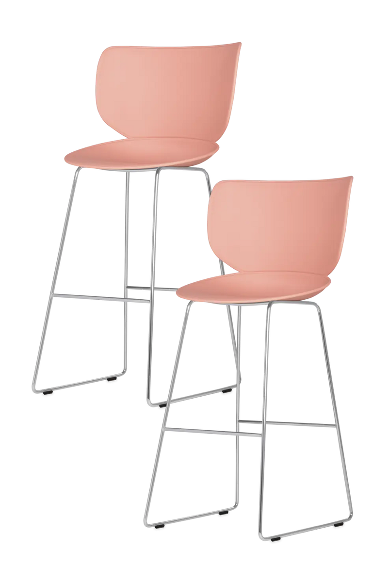 Hana Bar Stool Un-Upholstered Set of 2