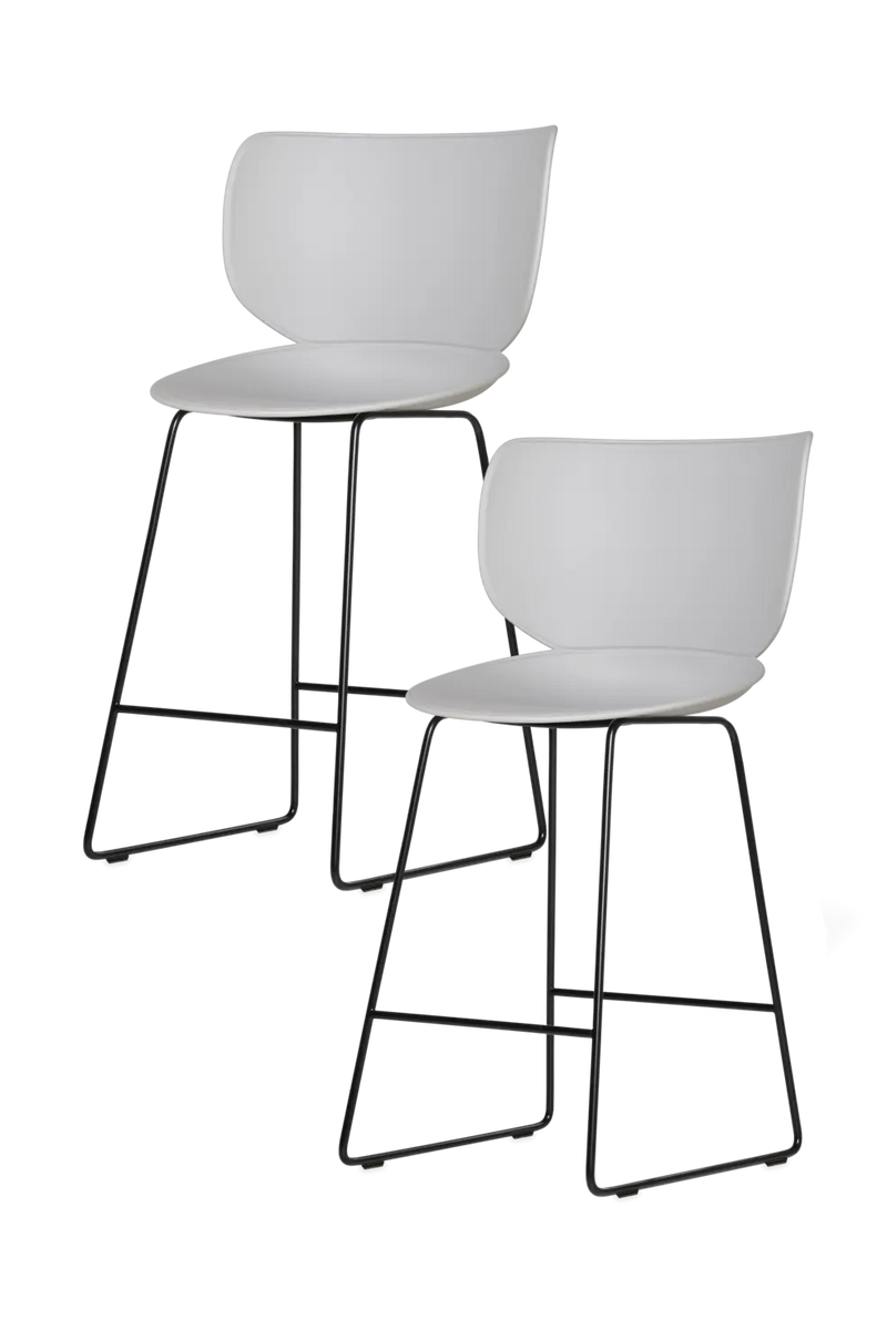 Hana Bar Stool Un-Upholstered Set of 2