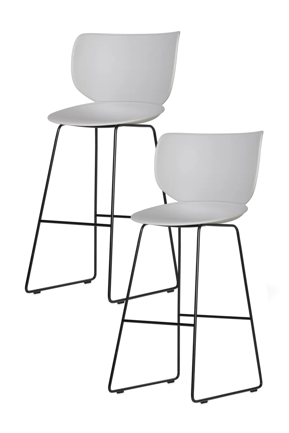 Hana Bar Stool Un-Upholstered Set of 2