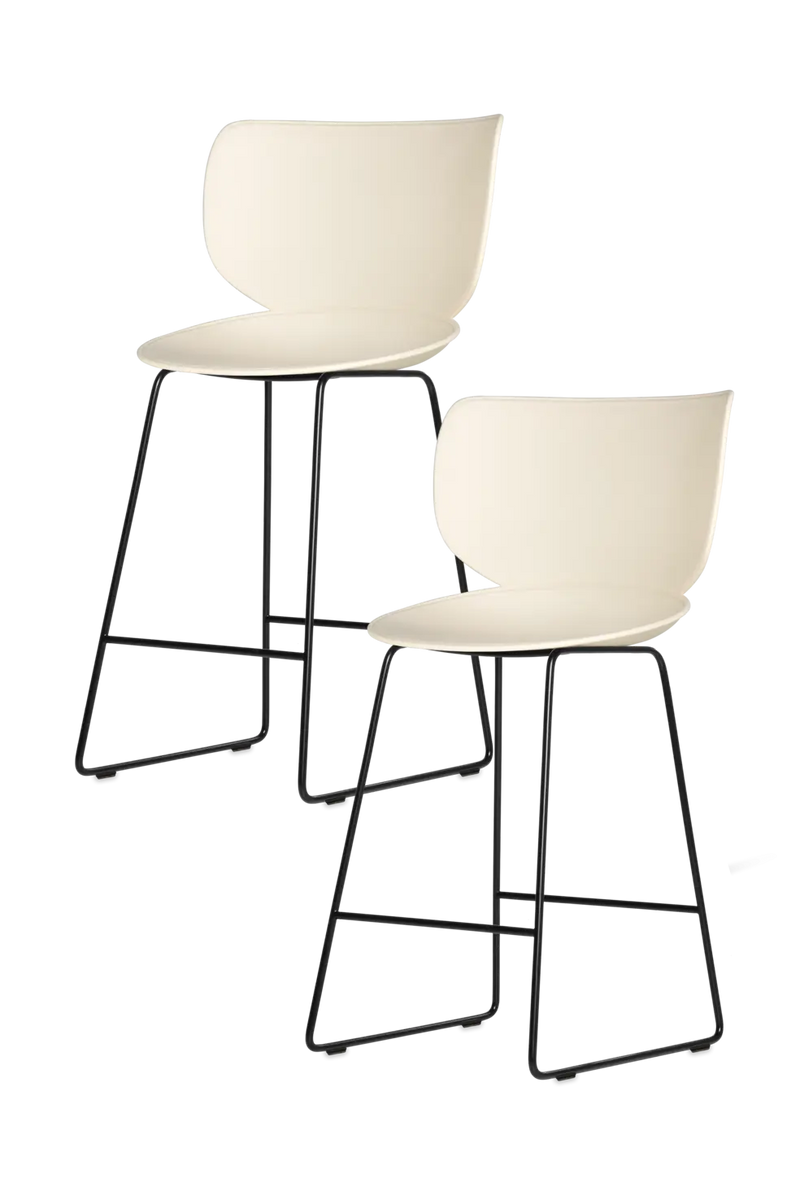 Hana Bar Stool Un-Upholstered Set of 2