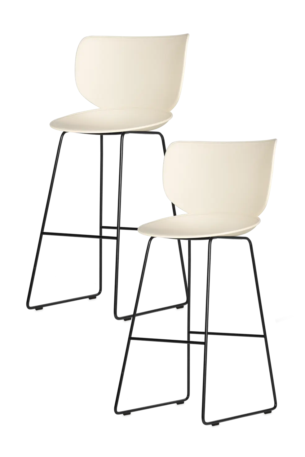 Hana Bar Stool Un-Upholstered Set of 2