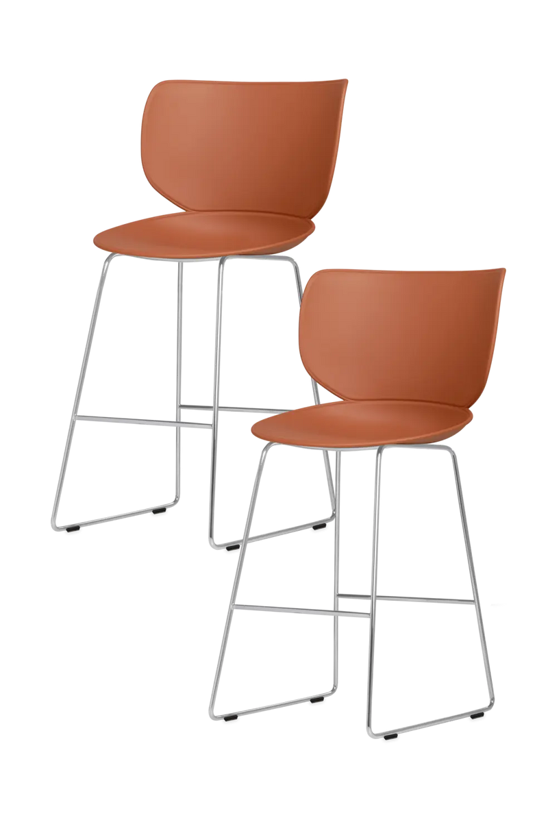 Hana Bar Stool Un-Upholstered Set of 2
