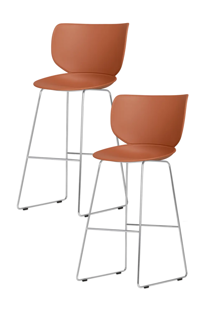 Hana Bar Stool Un-Upholstered Set of 2