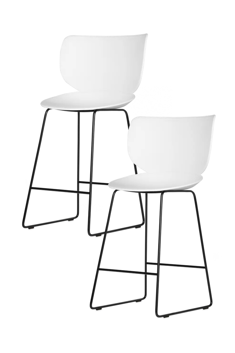 Hana Bar Stool Un-Upholstered Set of 2