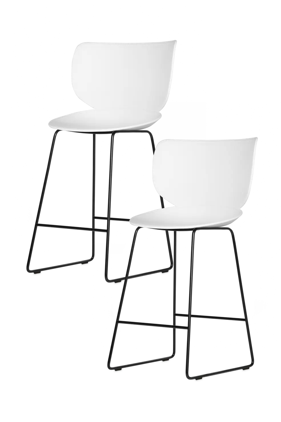 Hana Bar Stool Un-Upholstered Set of 2
