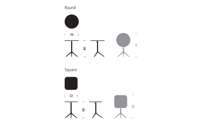 Central Table side/end table Magis 
