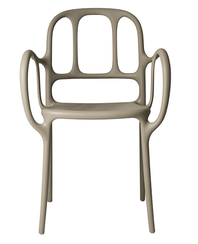 Magis Mila Stacking Chair 2-Pack Chairs Magis Beige 