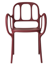 Magis Mila Stacking Chair 2-Pack Chairs Magis Red 