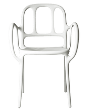 Magis Mila Stacking Chair 2-Pack Chairs Magis White 