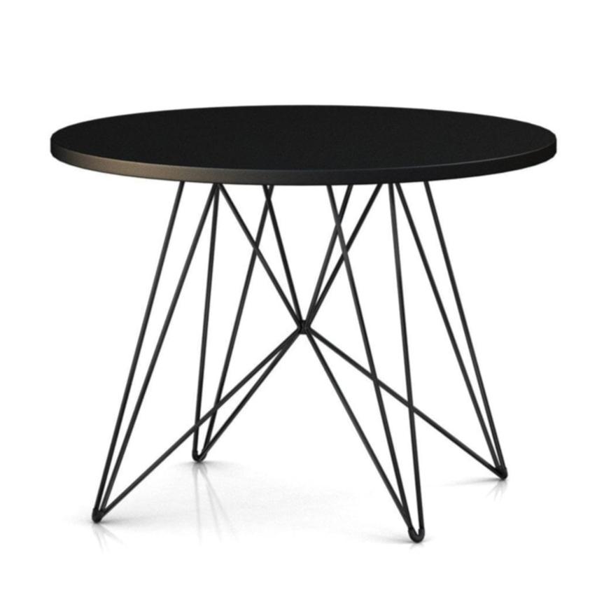 Tavolo XZ3 Round Table Dining Tables Magis Black 