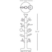 Magis paradise tree coat stand Multicolor