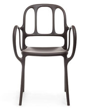 Magis Mila Stacking Chair 2-Pack Chairs Magis Dark brown 