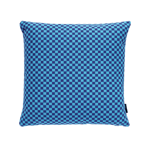 Checker Pillow (Set of 2) Pillows Maharam Ultramarine/Turquoise 