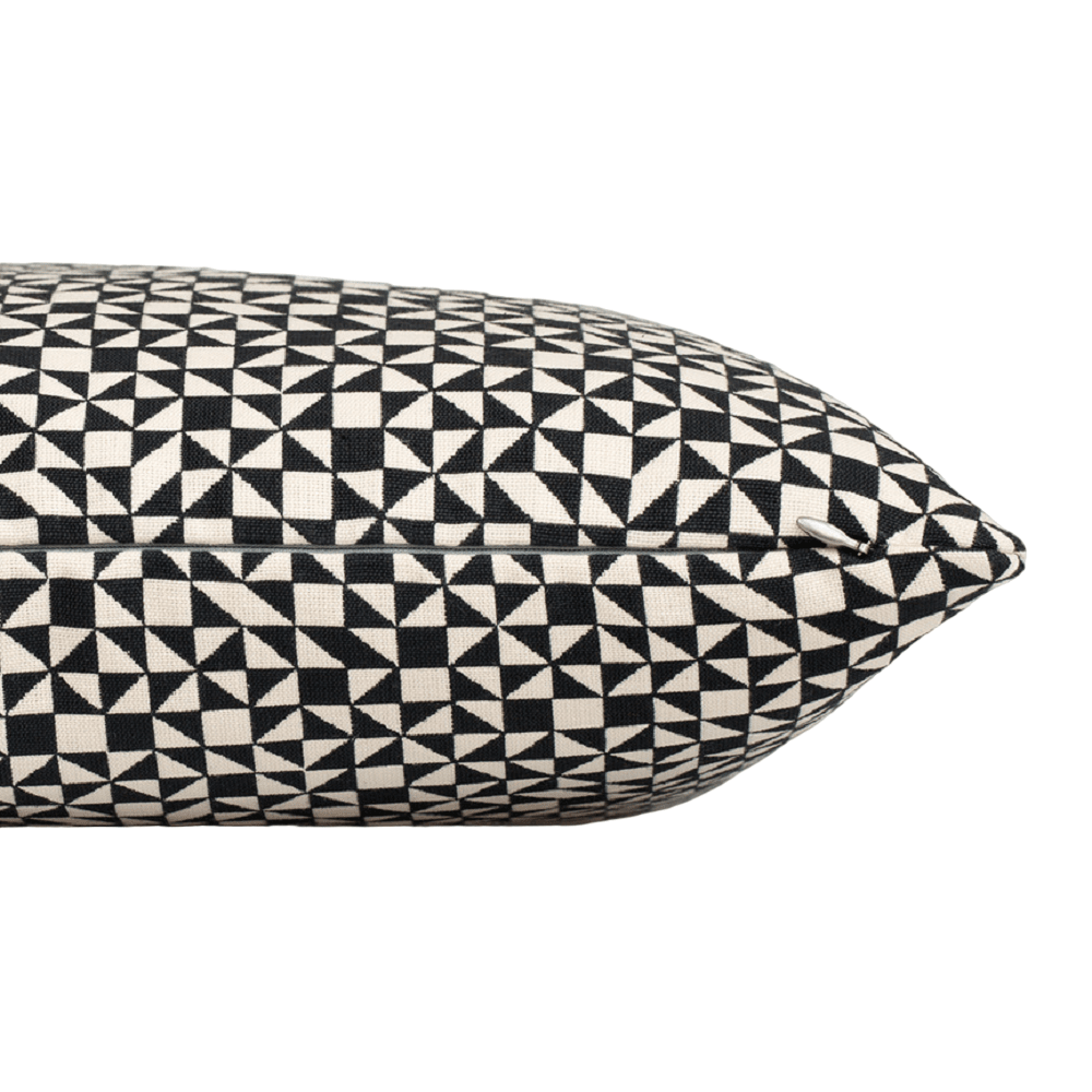 Checker Split Pillow (Set of 2) Pillows Maharam 