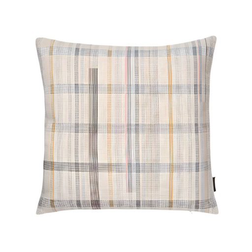 Darning Sampler Plaid Pillow (Set of 2) Maharam 