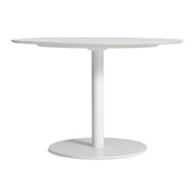 Easy 48" Dining Table Tables BluDot Marble / White 