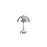 Panthella 160 Portable Table Lamp Table Lamps Louis Poulsen Chrome Plated 