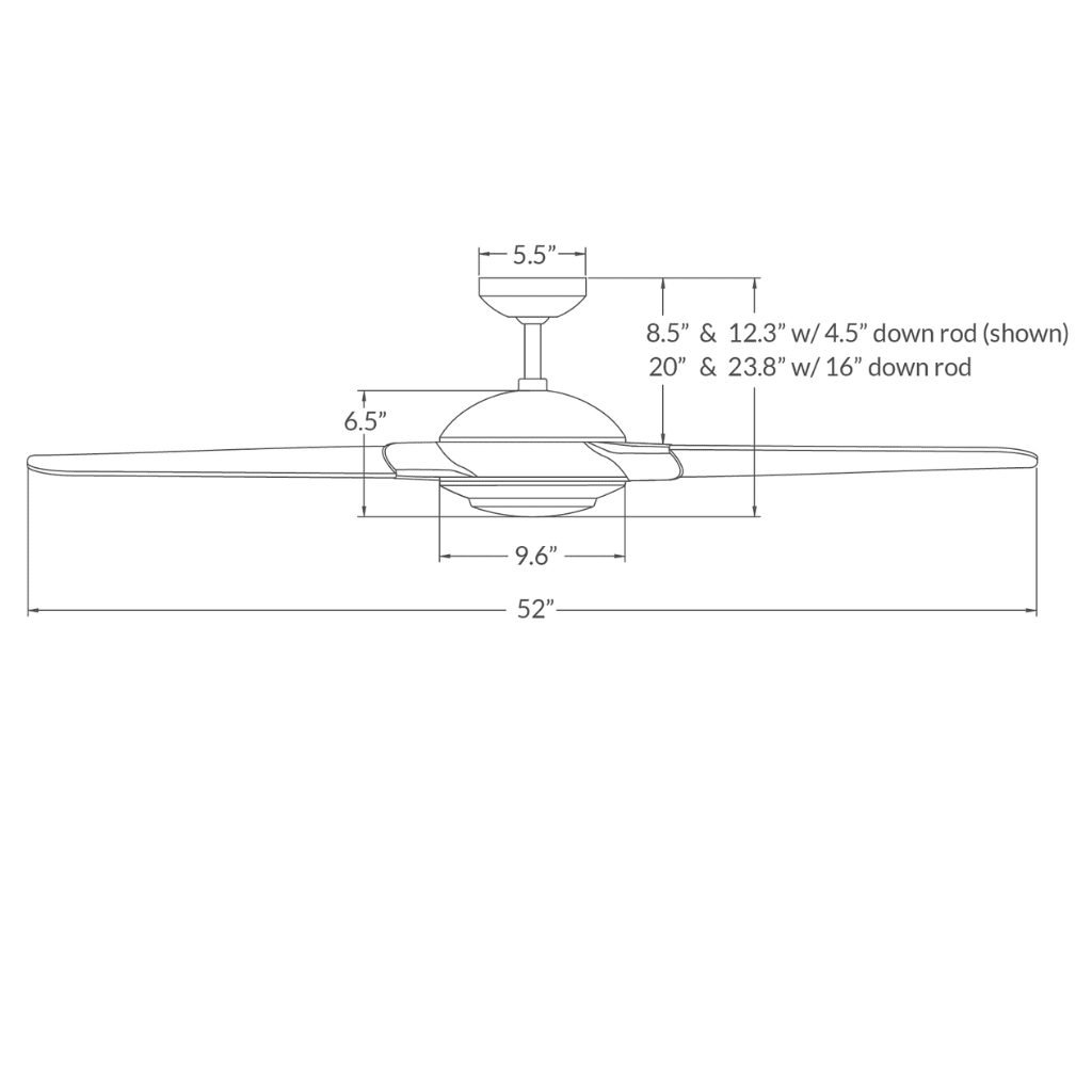 Flow Ceiling Fan Ceiling Fans Modern Fan Co 