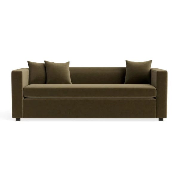 Mono Sleeper Sofa sofa BluDot Moss Velvet 