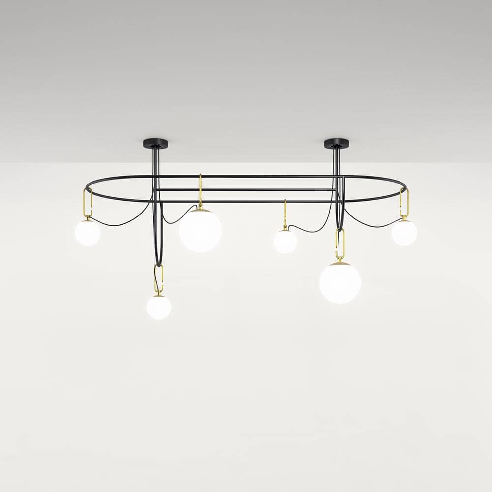 NH S5 Elliptic Suspension Pendant Lights Artemide 