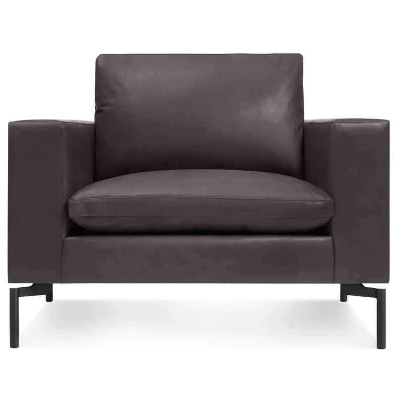 New Standard Lounge Chair lounge chair BluDot Dark brown leather 