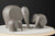 Nunu Elephant Sculptures Decor Woud 