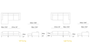 Neo Sectional Sofa Bensen CA Modern Home