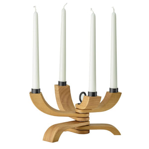 Nordic Light Foldable Candelabra Candles and Candleholders Design House Stockholm Natural 