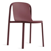Decade Stacking Chair Side/Dining BluDot Oxblood 