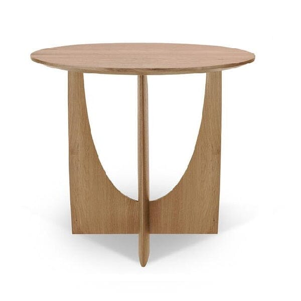 Oak Geometric Side Table side table Ethnicraft 