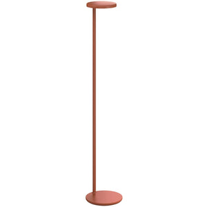 Oblique Floor Lamp Table Lamps Flos Without USB-C Rust Orange 2700K