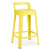 Ombra Stool With Backrest stools RS Barcelona Bar Stool Yellow 