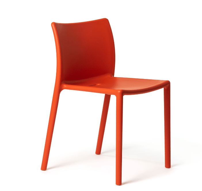 Air Side Chair Four Pack Side/Dining Magis Orange 