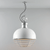 Oceanic Large Pendant suspension lamps Original BTC White 