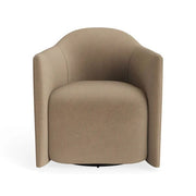 About Face Swivel Lounge Chair lounge chair BluDot Otter Velvet 