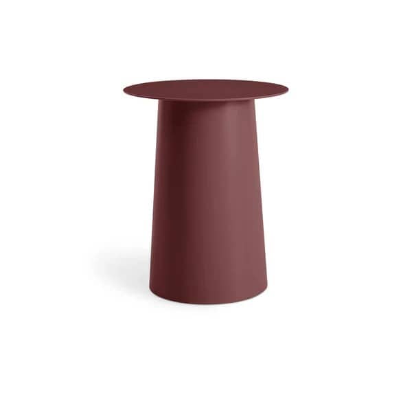 Circula Tall Side Table side/end table BluDot Oxblood 