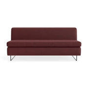 Clyde Sofa Sofa BluDot Oxblood Leather 