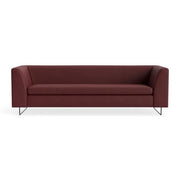 Bonnie 96" Sofa Sofa BluDot Oxblood Leather 