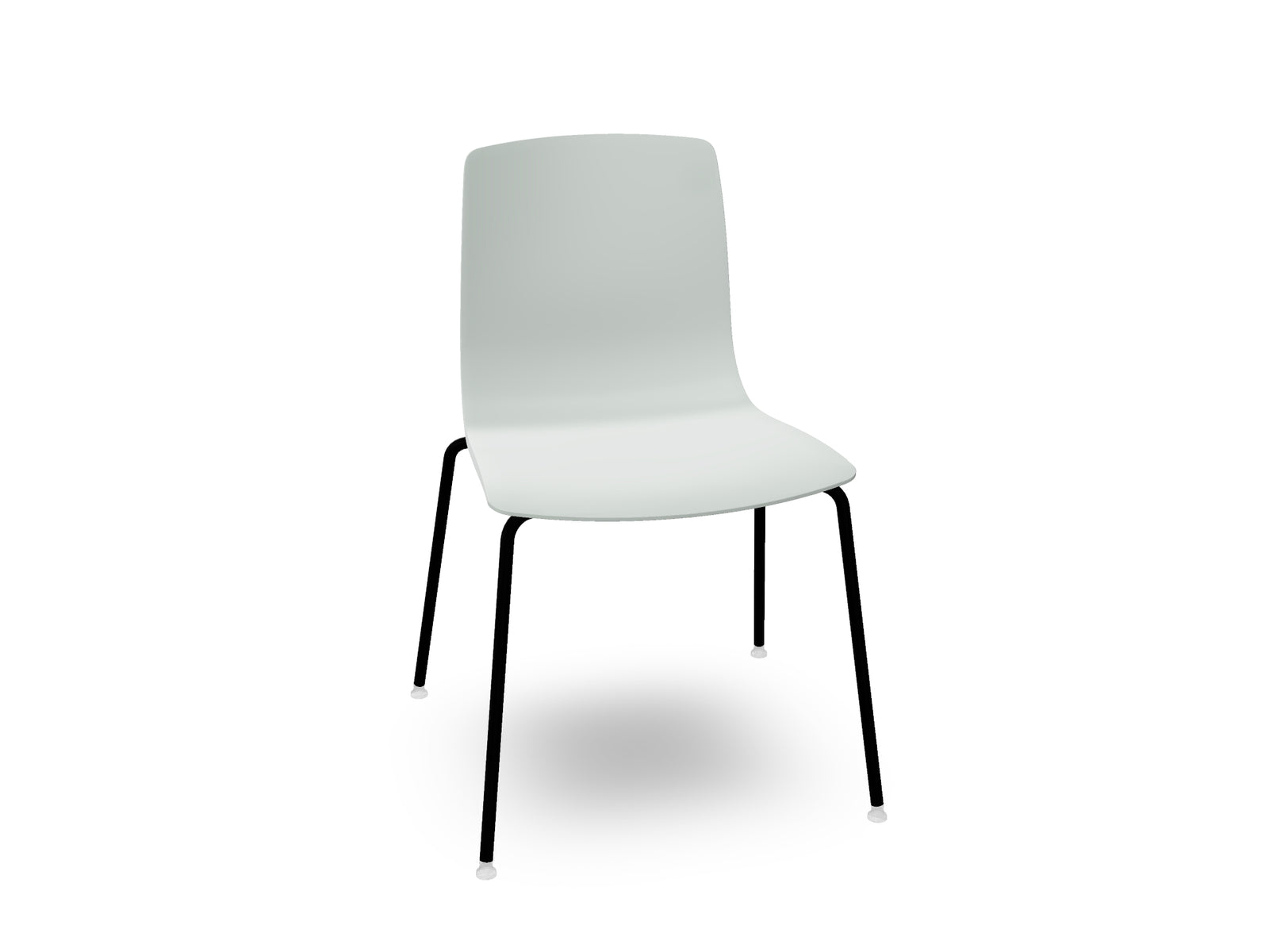 Aava 02 Polypropylene Chair With 4 Leg Base
